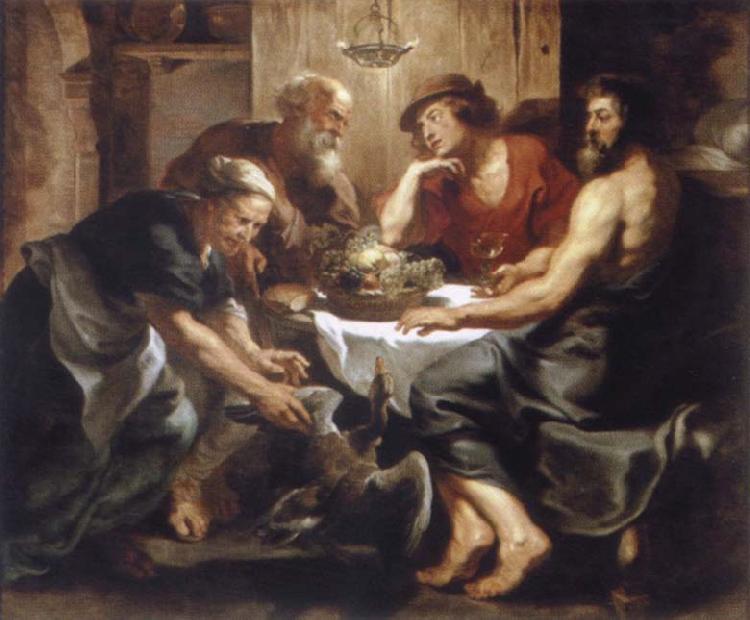 Peter Paul Rubens Workshop Jupiter and Merkur in Philemon Germany oil painting art